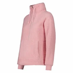 Damen-Sweatshirt mit Half-Zip aus High Loft><noscript><img width=