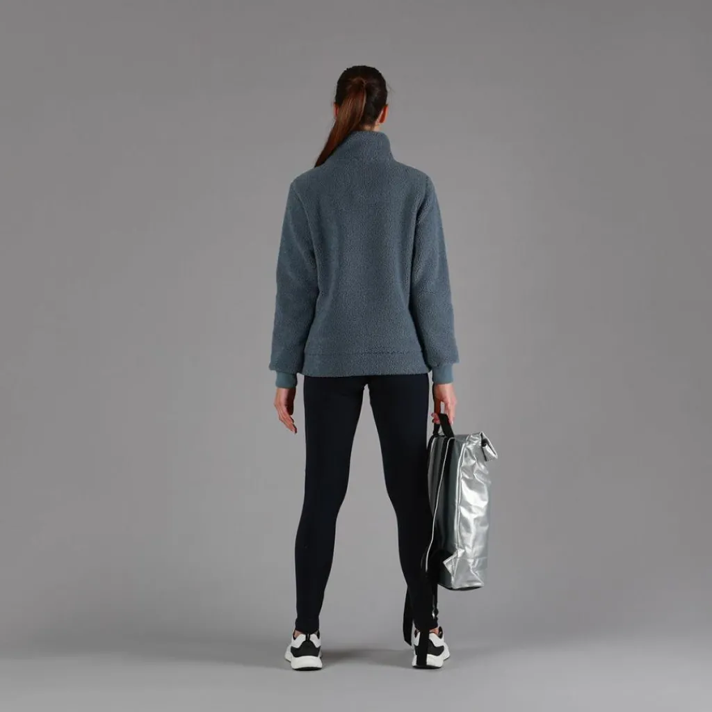 Damen-Sweatshirt mit Half-Zip aus High Loft>CMP Outlet