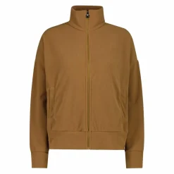 Damen-Sweatshirt mit hohem Kragen und Reißverschluss><noscript><img width=