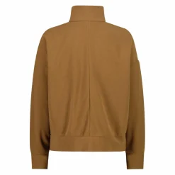 Damen-Sweatshirt mit hohem Kragen und Reißverschluss><noscript><img width=