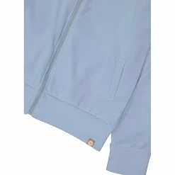 Damen-Sweatshirt mit hohem Kragen und Reißverschluss><noscript><img width=