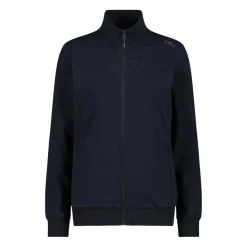 Damen-Sweatshirt mit Reißverschluss aus Baumwollstretch>CMP Discount