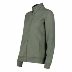Damen-Sweatshirt mit Reißverschluss aus Baumwollstretch><noscript><img width=