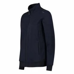 Damen-Sweatshirt mit Reißverschluss aus Baumwollstretch><noscript><img width=