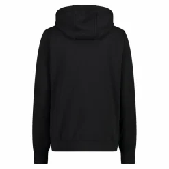 Damen-Sweatshirt mit Reißverschluss und Kapuze aus Baumwollstretch>CMP Discount
