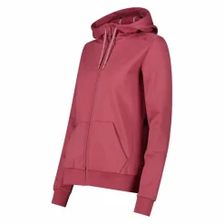 Damen-Sweatshirt mit Reißverschluss und Kapuze aus Baumwollstretch><noscript><img width=
