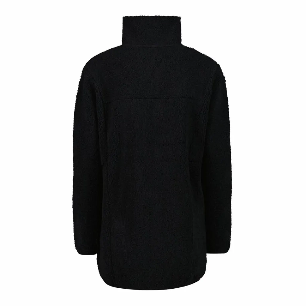 Damen-Sweatshirt mit Reißverschluss aus Teddyfleece>CMP Outlet