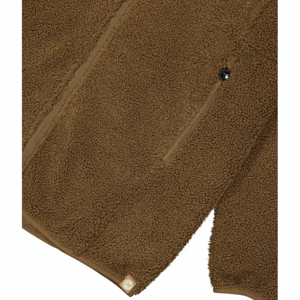 Damen-Sweatshirt mit Reißverschluss aus Teddyfleece>CMP Outlet
