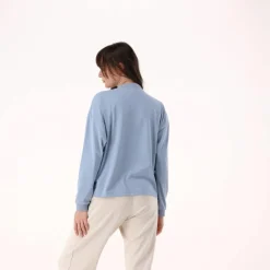 Damen-Sweatshirt mit Rundhalsausschnitt><noscript><img width=