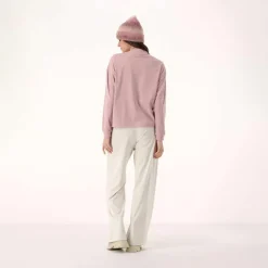 Damen-Sweatshirt mit Rundhalsausschnitt><noscript><img width=