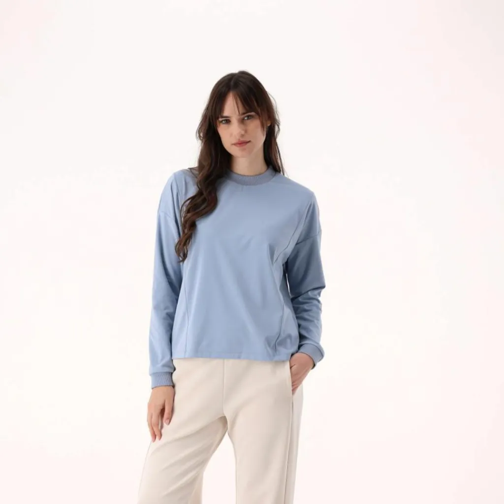 Damen-Sweatshirt mit Rundhalsausschnitt>CMP Hot