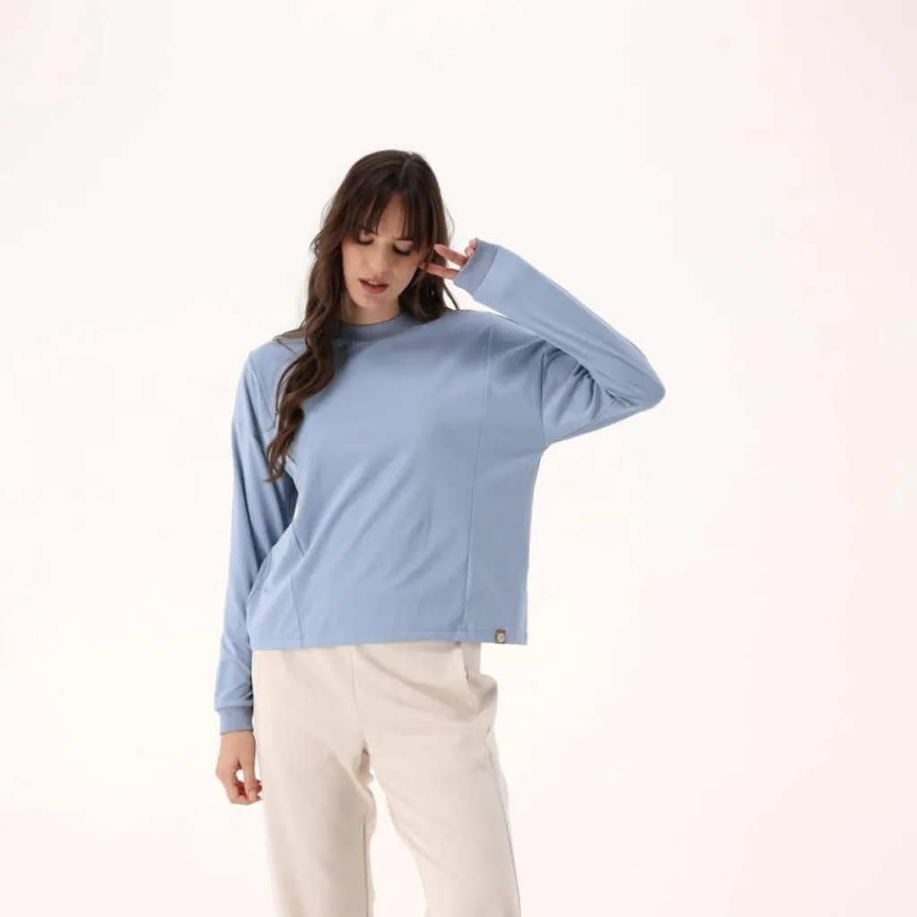 Damen-Sweatshirt mit Rundhalsausschnitt>CMP Hot