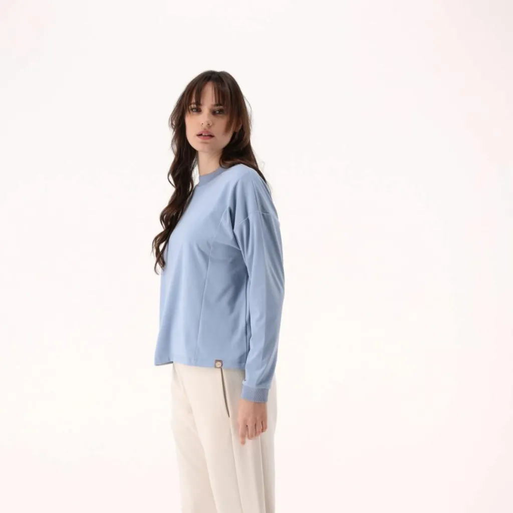 Damen-Sweatshirt mit Rundhalsausschnitt>CMP Hot