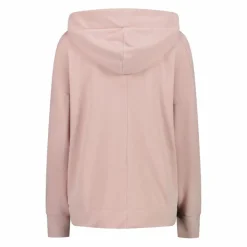 Damen-Sweatshirt ohne Reißverschluss mit fest angebrachter Kapuze><noscript><img width=