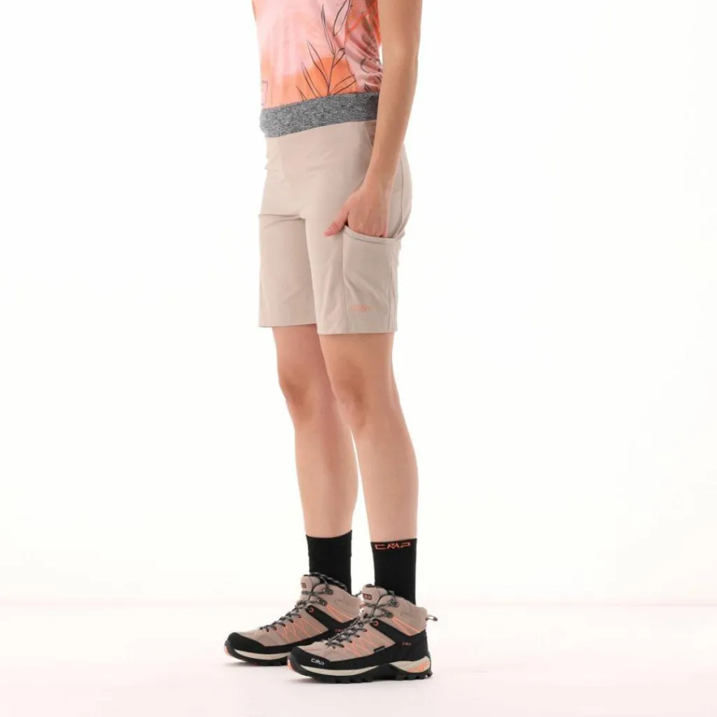 Damen-Trekking-Bermuda aus atmungsaktivem Polyester>CMP Outlet