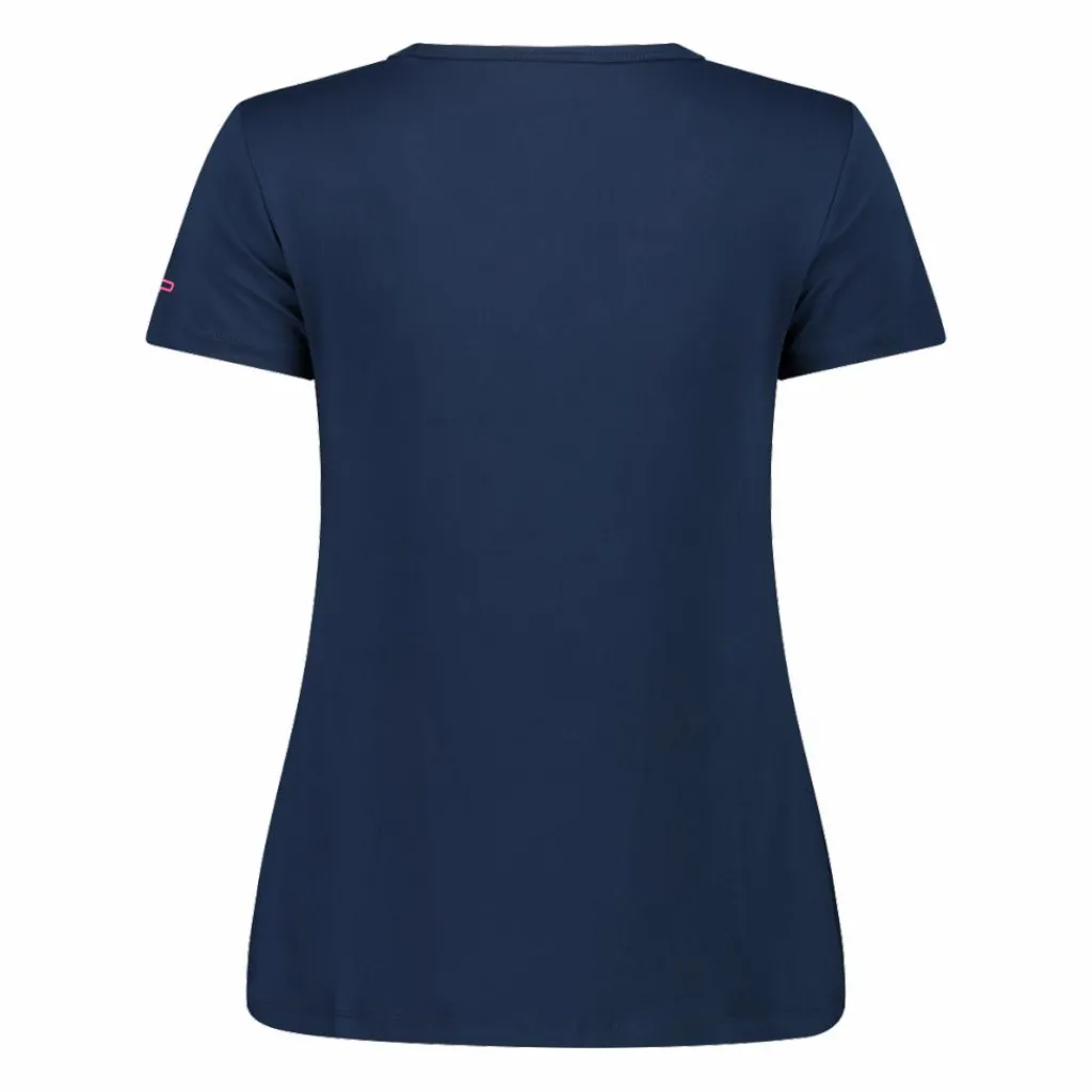 Damen-T-Shirt aus Funktionsgewebe mit Print vorne>CMP Hot