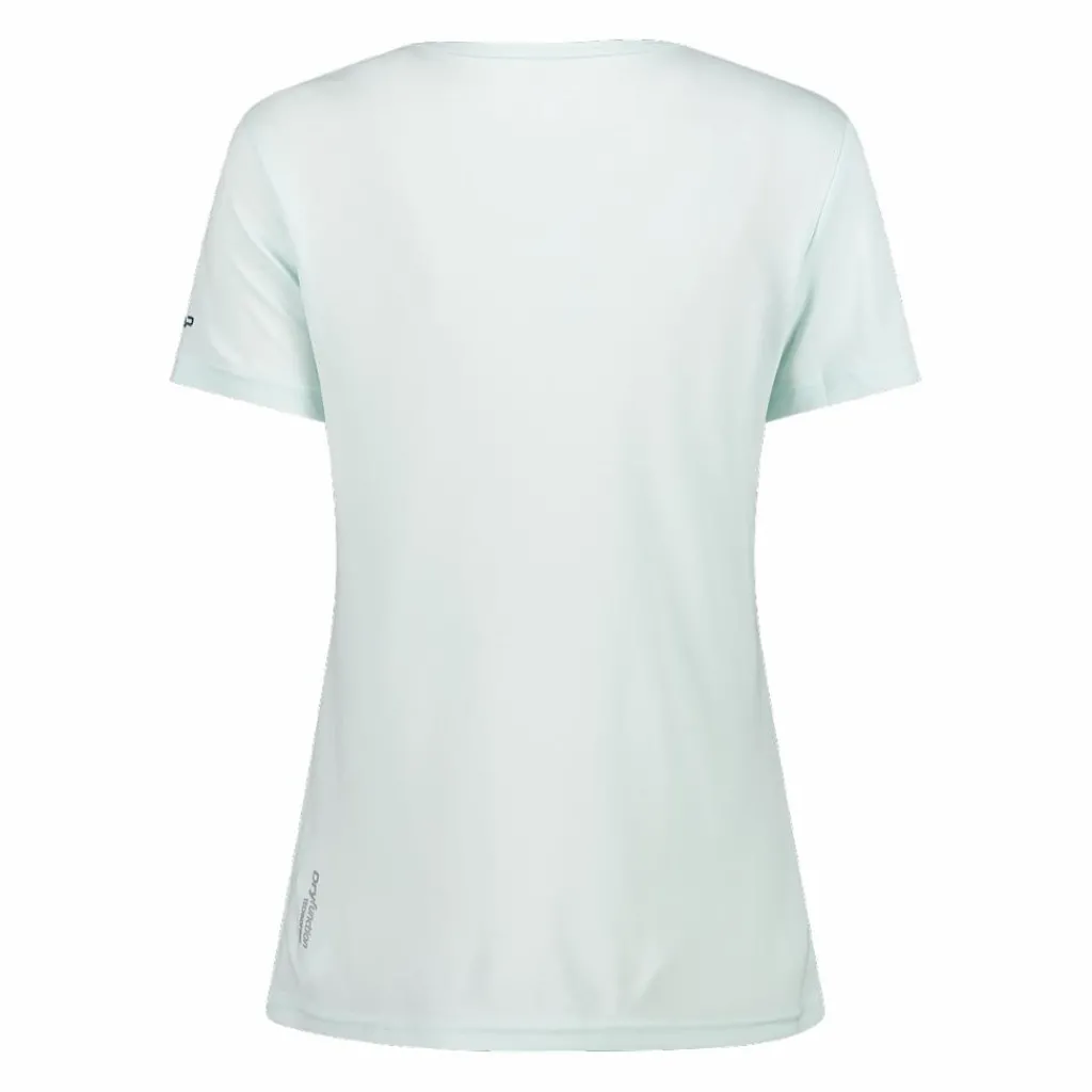 Damen-T-Shirt aus Piqué mit Print vorne>CMP New
