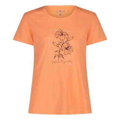 Damen-T-Shirt aus Piqué mit Print vorne><noscript><img width=