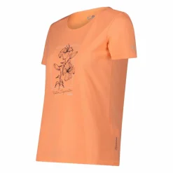 Damen-T-Shirt aus Piqué mit Print vorne><noscript><img width=