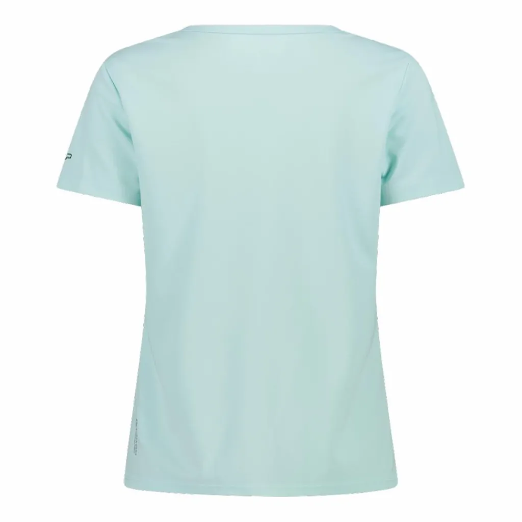 Damen-T-Shirt aus Piqué mit Print vorne>CMP New