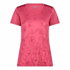 Damen-T-Shirt mit breitem Ausschnitt aus Light Jersey><noscript><img width=