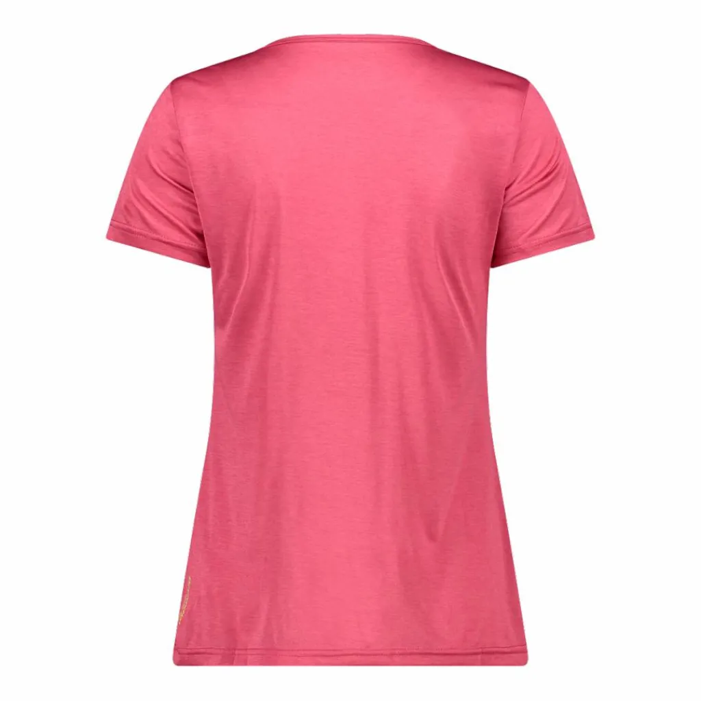 Damen-T-Shirt mit breitem Ausschnitt aus Light Jersey>CMP Online