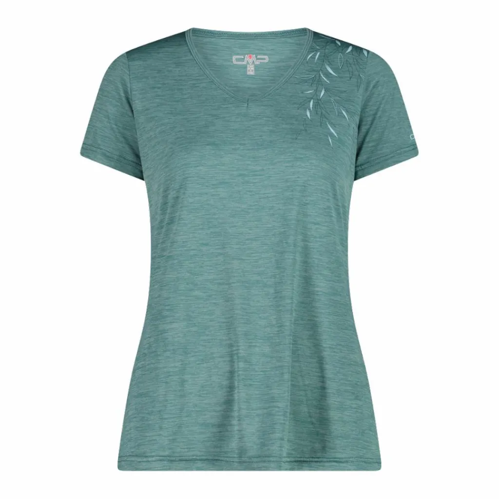 Damen-T-Shirt mit breitem Ausschnitt aus Light Jersey>CMP Online