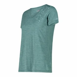 Damen-T-Shirt mit breitem Ausschnitt aus Light Jersey><noscript><img width=