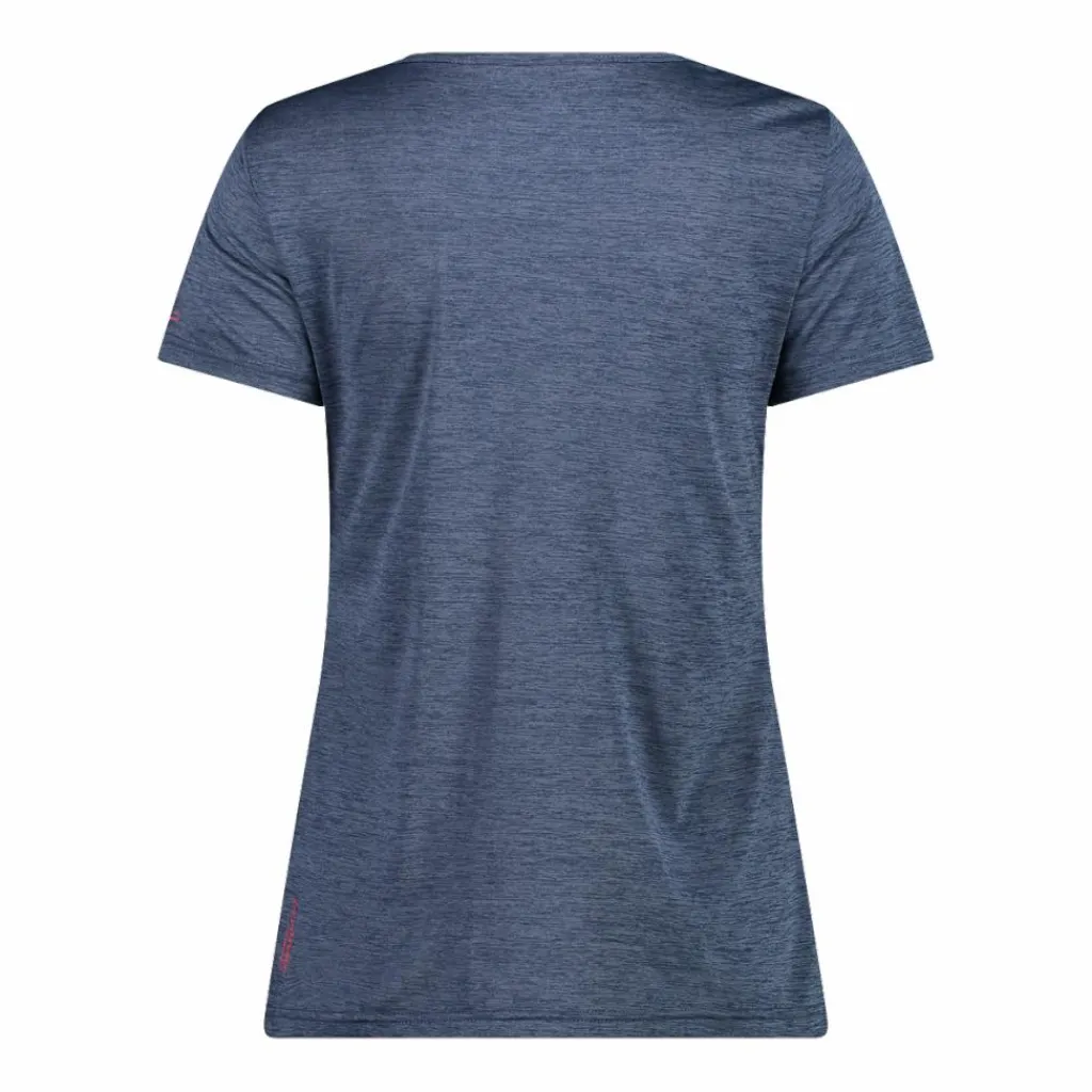 Damen-T-Shirt mit breitem Ausschnitt aus Light Jersey>CMP Online