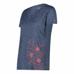 Damen-T-Shirt mit breitem Ausschnitt aus Light Jersey><noscript><img width=