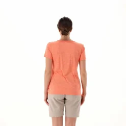 Damen-T-Shirt mit breitem Ausschnitt aus Light Jersey><noscript><img width=