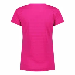 Damen-T-Shirt mit horizontalen Mesh-Einsätzen><noscript><img width=
