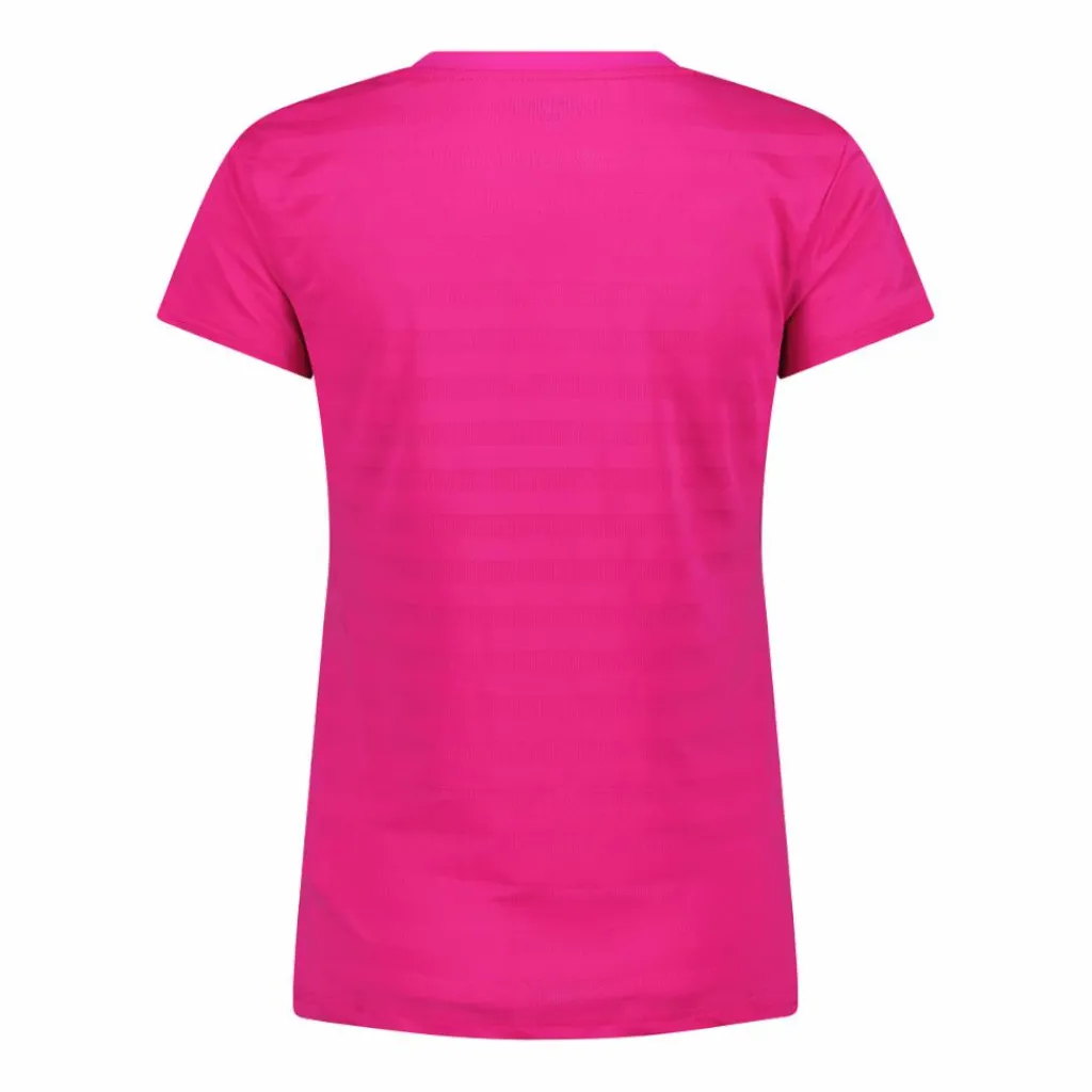 Damen-T-Shirt mit horizontalen Mesh-Einsätzen>CMP Sale