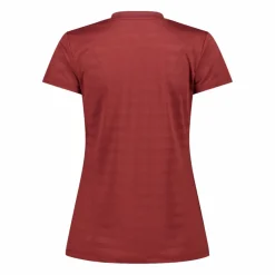 Damen-T-Shirt mit horizontalen Mesh-Einsätzen><noscript><img width=
