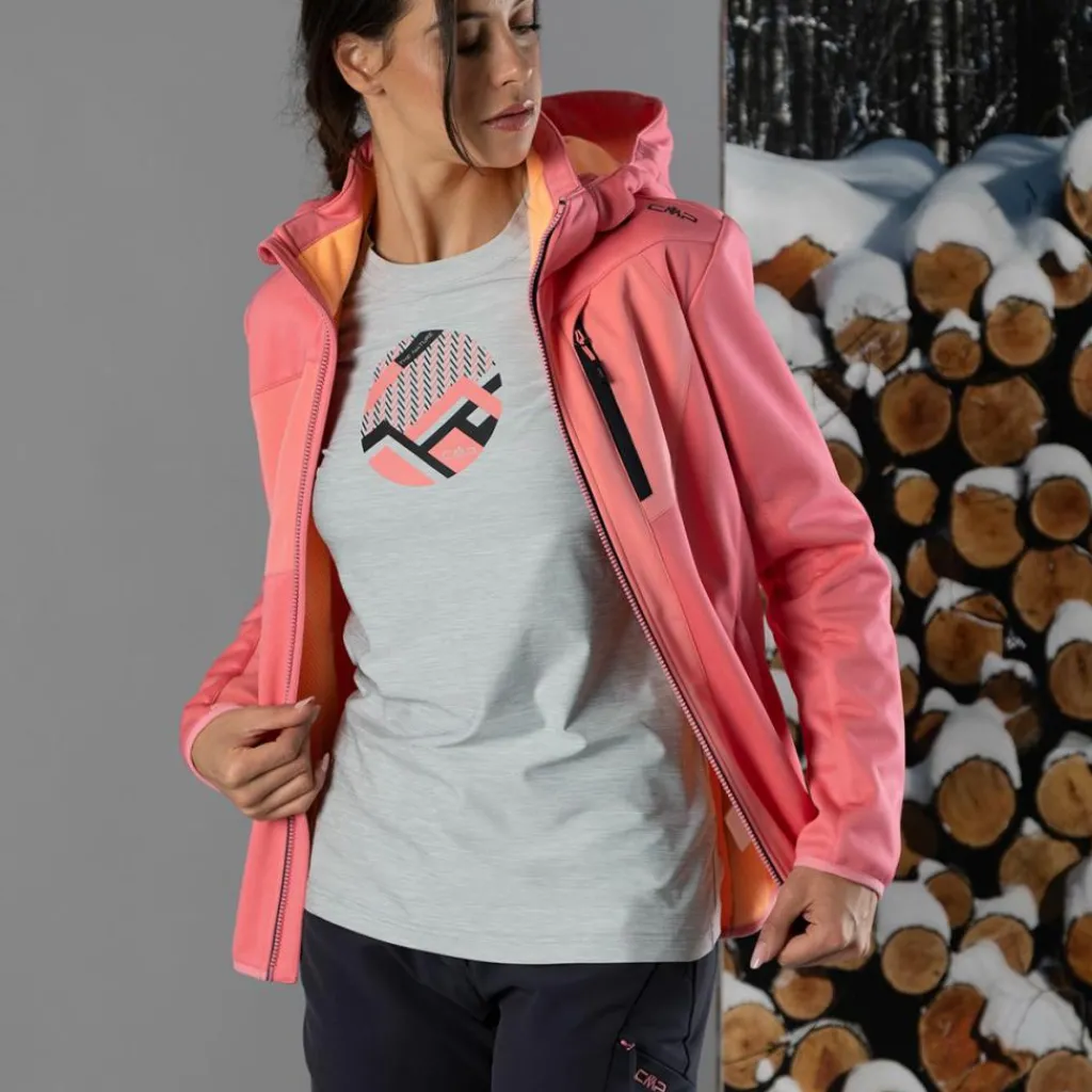 Damen-T-Shirts mit langen Ärmeln>CMP New