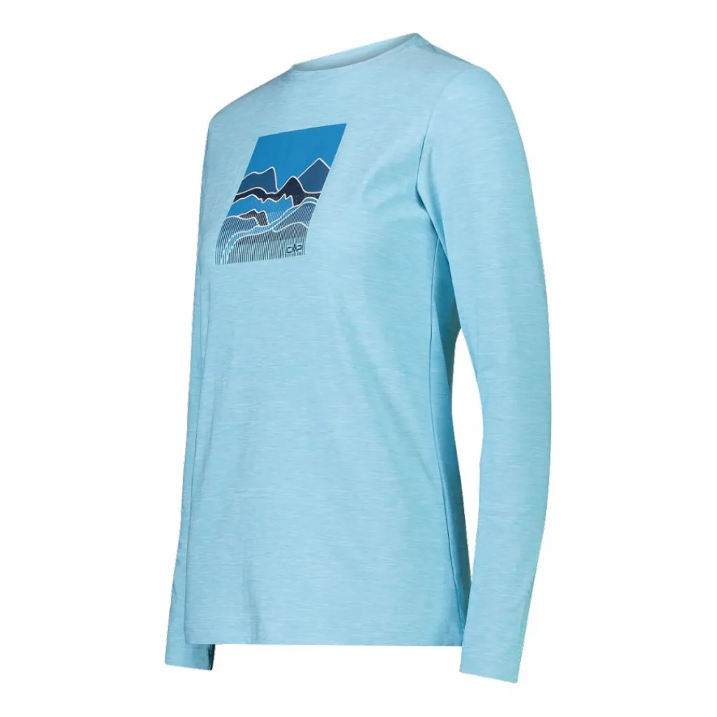 Damen-T-Shirts mit langen Ärmeln>CMP New
