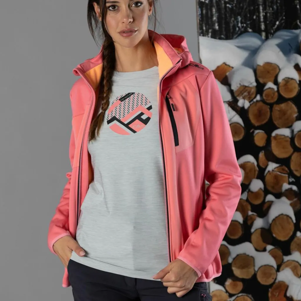 Damen-T-Shirts mit langen Ärmeln>CMP New