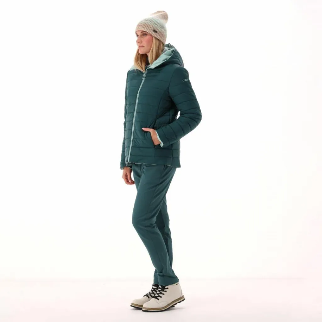 Doubleface-Jacke mit Kapuze für Damen>CMP Best