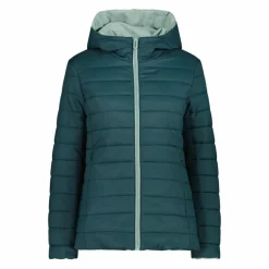 Doubleface-Jacke mit Kapuze für Damen><noscript><img width=