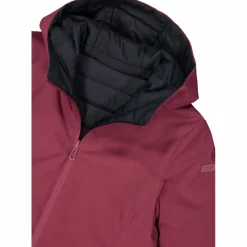 Doubleface-Jacke mit Kapuze für Damen><noscript><img width=