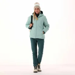 Doubleface-Jacke mit Kapuze für Damen><noscript><img width=