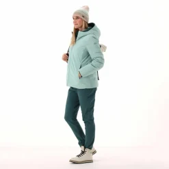 Doubleface-Jacke mit Kapuze für Damen><noscript><img width=