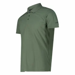 Einfarbiges Funktions-Poloshirt><noscript><img width=