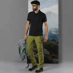 Einfarbiges Funktions-Poloshirt><noscript><img width=