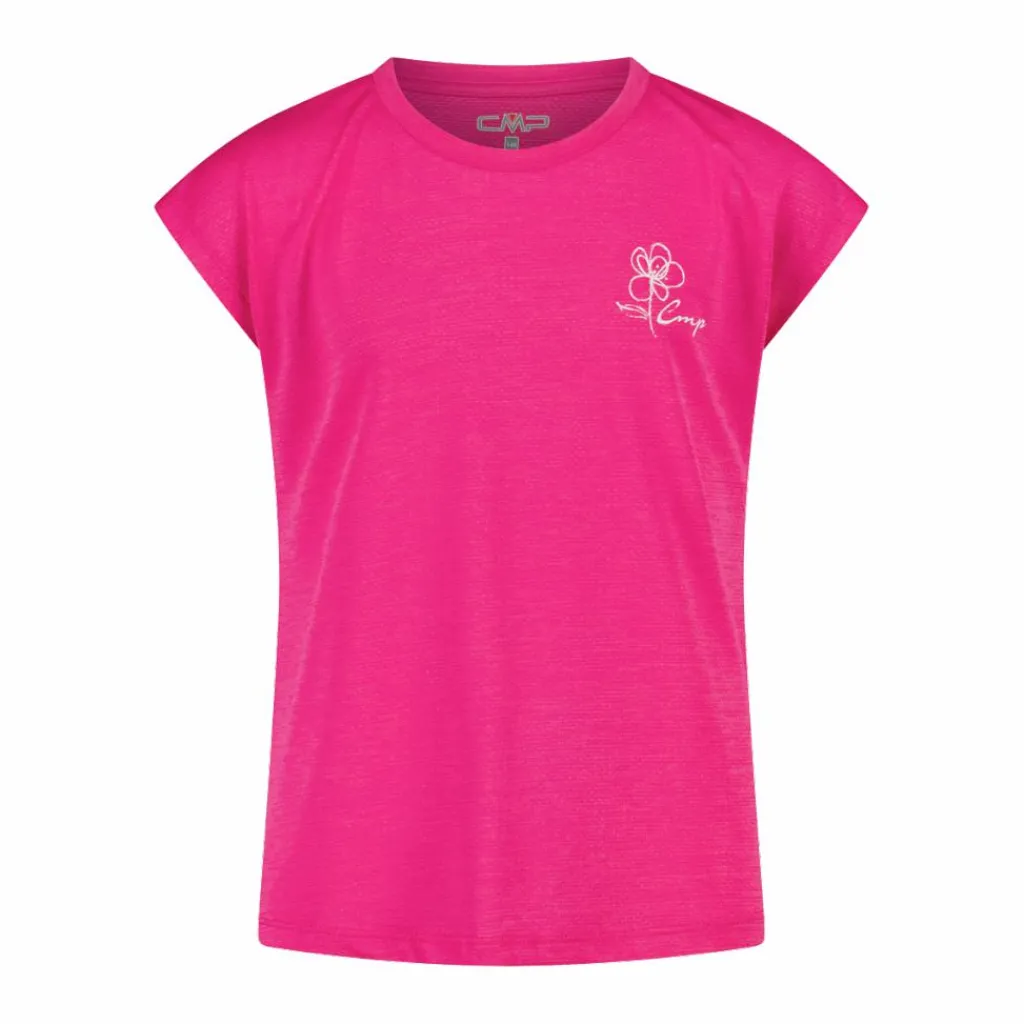 Einfarbiges Jersey-T-Shirt für Mädchen>CMP New
