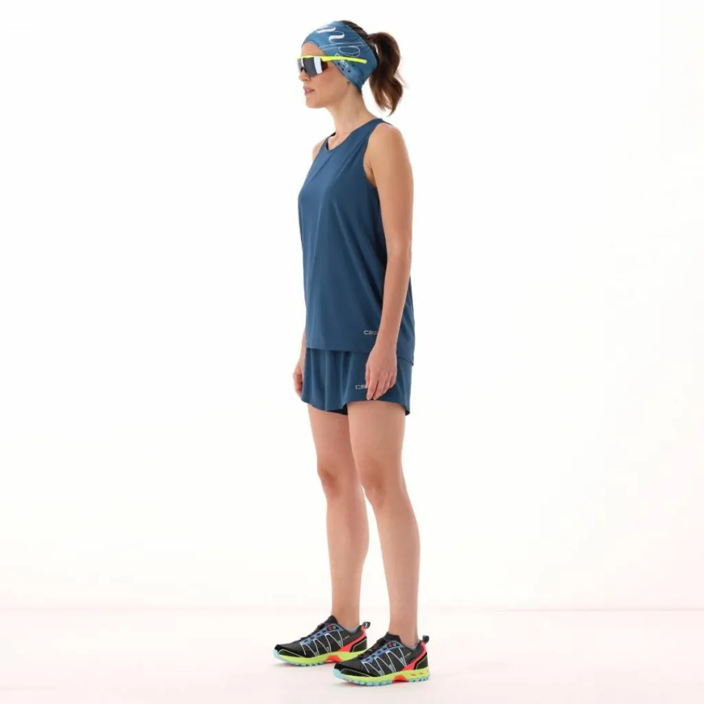 Einfarbiges technisches Tanktop für Damen>CMP Best