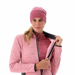 Fleece Grid Tech mit Reißverschluss für Damen meliert><noscript><img width=