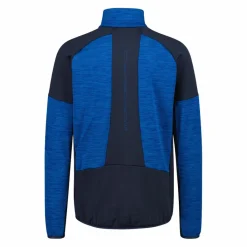 Fleece Grid Tech mit Reißverschluss für Herren meliert><noscript><img width=