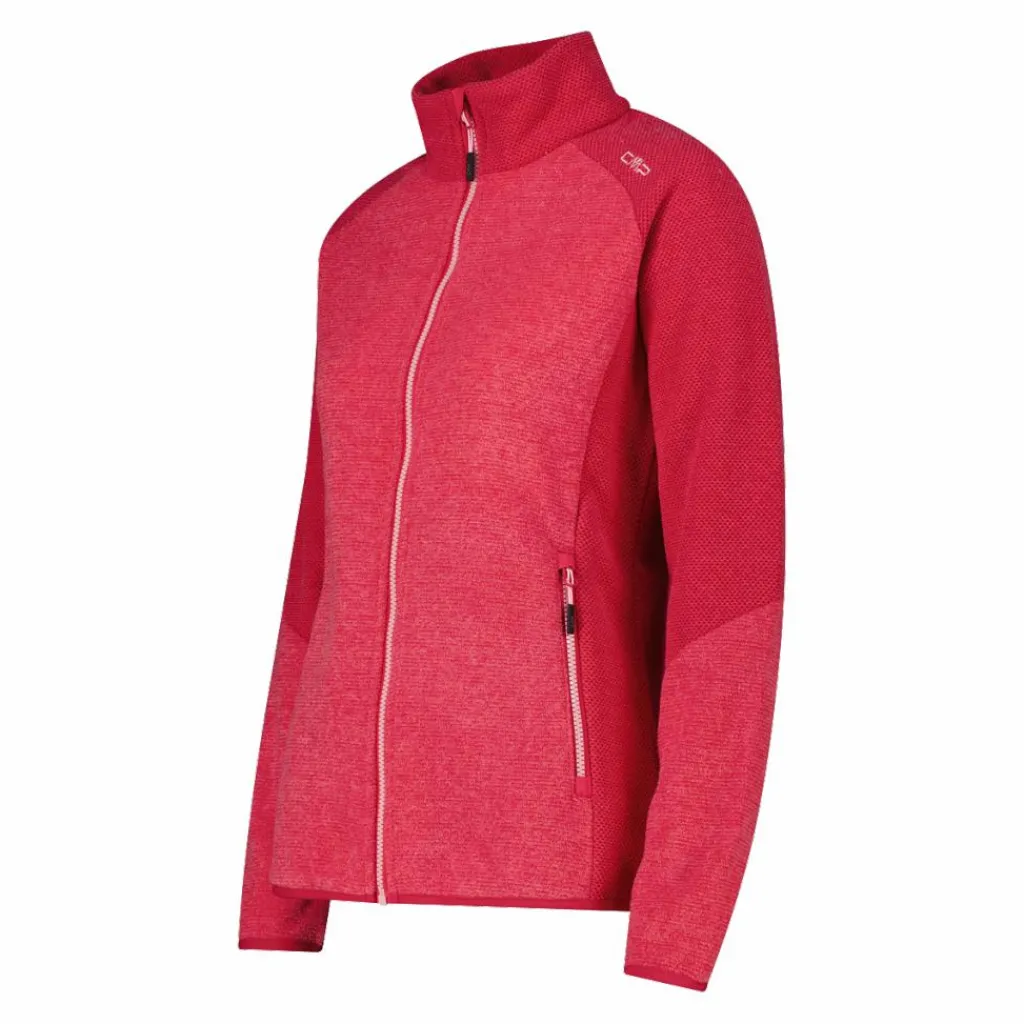 Fleece Knit Tech Melange für Damen mit Wabenmuster>CMP Outlet