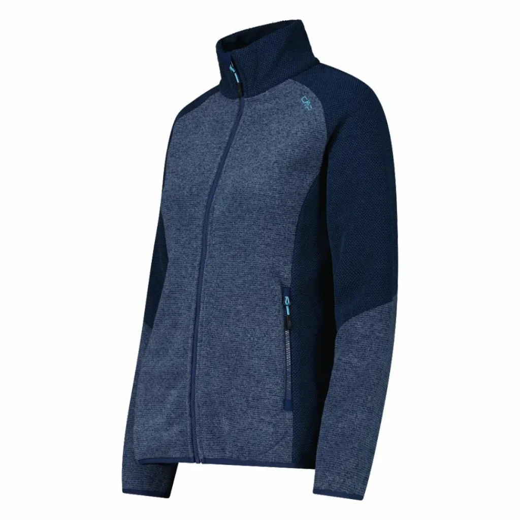 Fleece Knit Tech Melange für Damen mit Wabenmuster>CMP Outlet